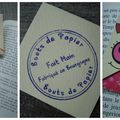 Coup de coeur de la semaine  #bouts de papier #marques pages fait main