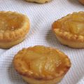 Mini-tartelettes aux poires caramélisées