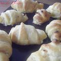 Croissants au Boursin et au Blanc de Poulet