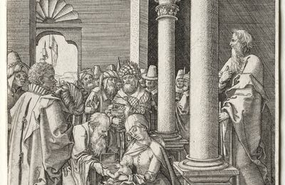 Ludwig Krug (German, 1490–1532), L'Adoration des Rois, 1516, Nuremberg