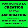 PARTICIPE A LA CREATION DE TON ASSOCIATION