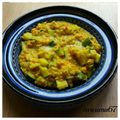 DHAL DE LENTILLES CORAIL A LA COURGETTE ET LAIT DE COCO SANS GLUTEN SANS LAIT SANS OEUF