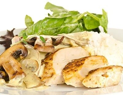 Poulet à la Crème et aux Champignons au cookeo