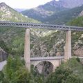 Pont eiffel du chemin de fer entre bastia et ajaccio