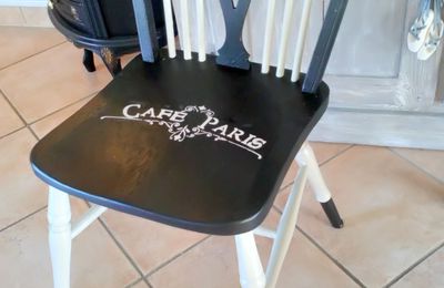 Relooking de chaises en bois