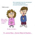 La Robe de chambre Rose...