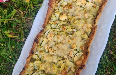 La tarte aux courgettes, elle en jette !