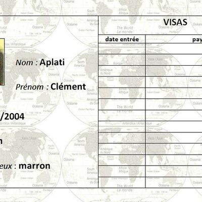 - dans les enveloppes