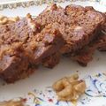 Cake   A   La  Châtaigne  Et   Aux  Pommes,  Compote  De  Pommes  Au Gingembre  Et  Cannelle.