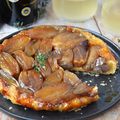 Tatin d'échalotes à l'érable & au thym #vegan #glutenfree