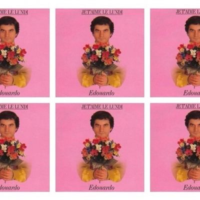 Je m'appelle Edouardo, je suis le chanteur de "Je t'aime le lundi".