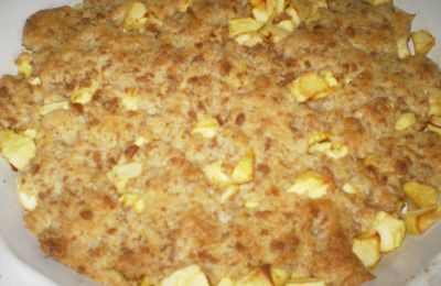 crumble pomme spéculoos