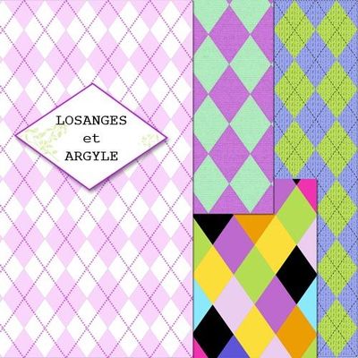 Losanges et style Argyle
