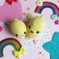 Mignons citrons au crochet ~ patron Agathe Rose