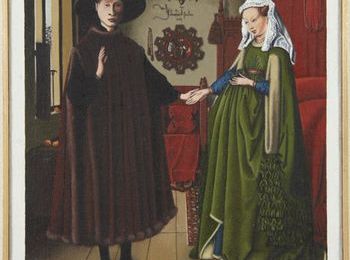 Richard Petibone, Jan Van Eyck, “Giovanni Arnolfini and his Wife”, 1434, 1974