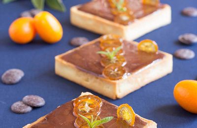 Tartelettes choco-kumquat