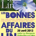 Salon Les Bonnes Affaires du lin de Sotteville-sur-mer (76) : 20 avril 2013...