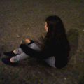 Daphnée, rencontrée ce soir devant le Centre Pompidou, pendant qu"elle attendait son copain anglais