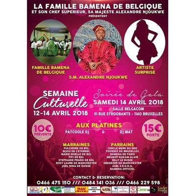 Cameroun- Belgique- Diaspora: Ce qu'il faut savoir sur la semaine culturelle de la Famille Bamena du Benelux