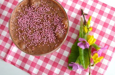 Mousse au chocolat au lait et caramel beurre salé...