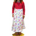 Chemise de Nuit de Princesse taille 6 ans Fées en Flanelle