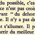 Il n'y a pas de libération octroyée !