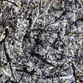 Noir -Pol's Story (d'après Pollock)- 93*65