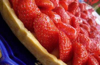 Tarte aux fraises