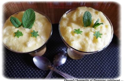 MOUSSE A L'ANANAS