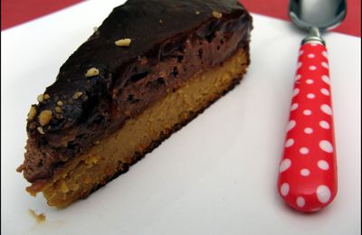 Gâteau chocolat/caramel moelleux et gourmand 