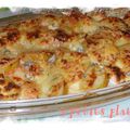 GRATIN DE CHOU FLEUR / SAUMON / POMME DE TERRE