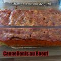  ღ " MIAM " Cannellonis au Bœuf