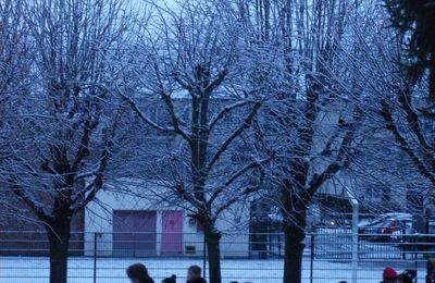 La neige est arrivée !!