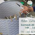 Atelier luminaire : samedi 30 avril