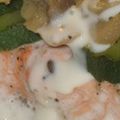 Papillotes de saumon aux légumes