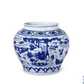 A Blue And White ‘Children At Play’ Jar, Mark And Period Of Jiajing (1522-1566)