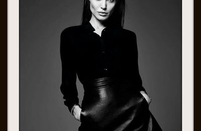 Angelina Jolie par Hedi Slimane