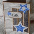 Carte masculine "bon anniversaire"