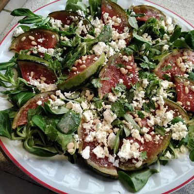 Salade de pastèque grillèe 