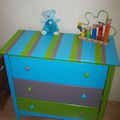 Commode 3 couleurs