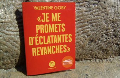 Ecrire pour revenir - Je me promets d'éclatantes revanches - Valentine GOBY -