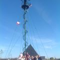 45 visiteurs à l'éolienne hier ! 