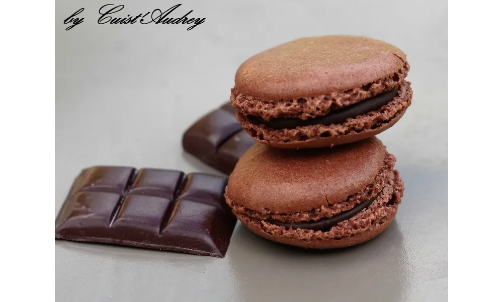 Macarons au chocolat ( selon Christophe FELDER)