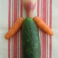 En rentrant du marché