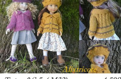 Tuto n° S 5 (M32)- poupr siblies et Li'l Dreamer