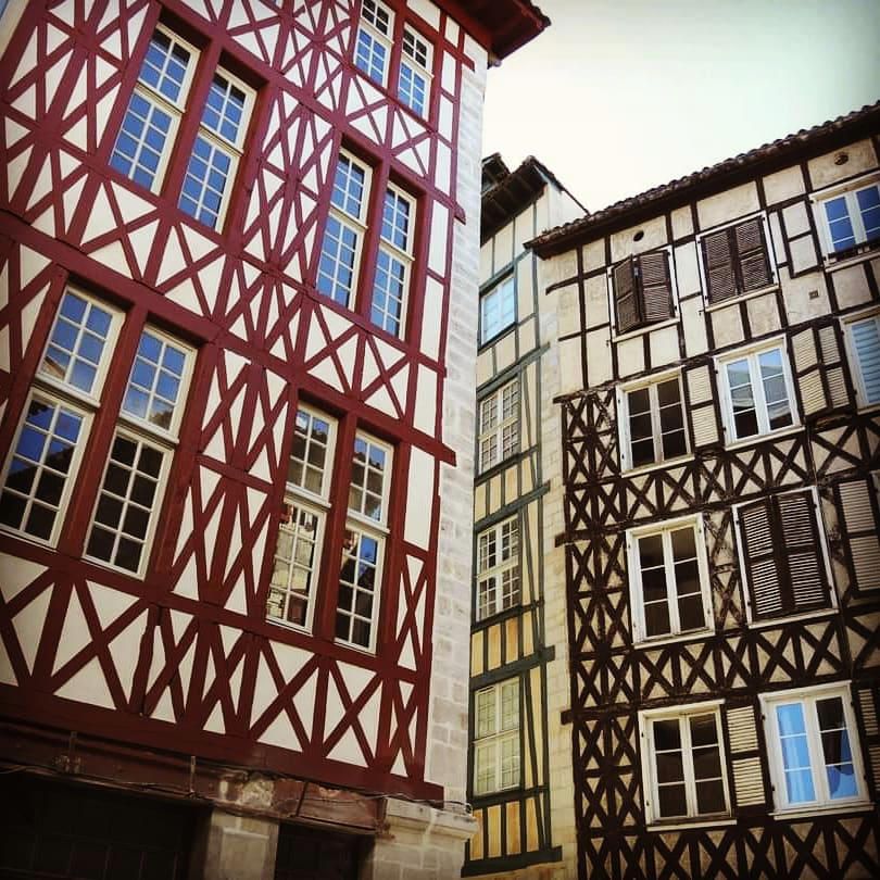 Bayonne, rue des Faures, façades, insta (64)