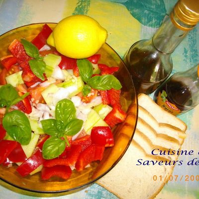 Gaspacho à ma façon