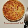 Tarte aux petits oignons et poulet 