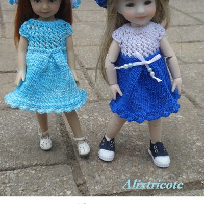Une petite robe légère pour les petites.. Tuto H 10