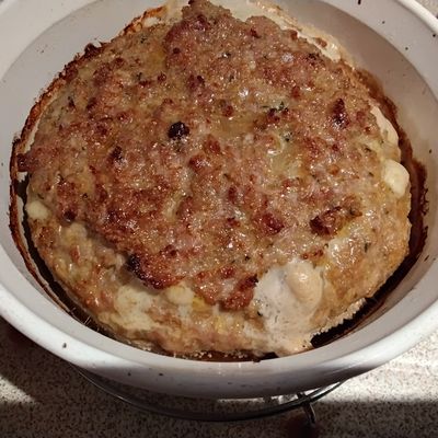 Pain de viande aux chicons et fromage 